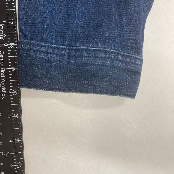 AXEL Denim Sherpa Collar Trucker Jacket Blue Size XXL SEE DESCRIPTION - Picture 11 of 11